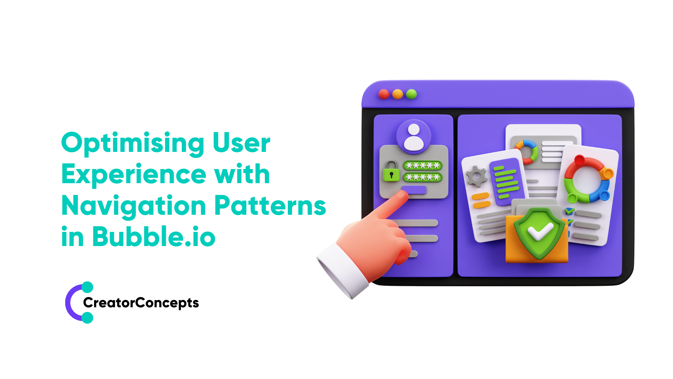 Optimising User Experience with Navigation Patterns in Bubble.io